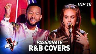 Jaw-dropping R&B covers in the Blind Auditions of The Voice