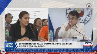 House Quad Comm resumes hearing on issues related to EJKs, POGOs