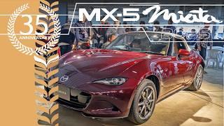 2025 Mazda MX-5 Miata Adds 35th Anniversary Special Edition : Specs, Features, Interior