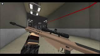 holding the m107 in 1 hand - roblox phantom forces