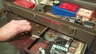 Kennedy Tool Chest with Starrett Tools  Pt. 2