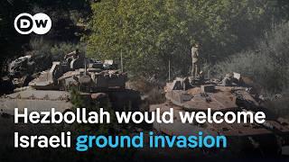 What arguments does Israel have for launching a ground assault on Lebanon? | DW News