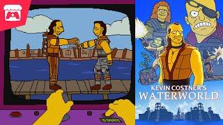 Kevin Costner's Waterworld -  A full imagining of the Waterworld arcade game seen in The Simpsons!