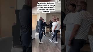 Pastor Jerry Eze meets Apostle Joshua Selman & Apostle Michael Orokpo LIVE at South Africa #shorts