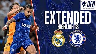 Real Madrid 2-1 Chelsea | EXTENDED HIGHLIGHTS | Chelsea USA Tour 2024