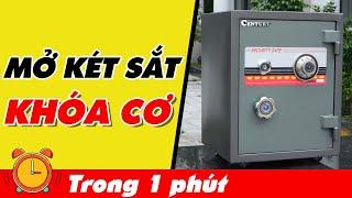 Hướng Dẫn Chi Tiết Mở Két Sắt Khóa Cơ - Mẹo Mở Nhanh Và An Toàn