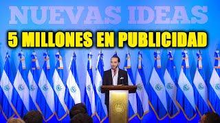 NUEVAS IDEAS GASTA 5 MILLONES EN PUBLICIDAD