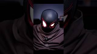 Spider Man Miles Morales Mask With Moving Eyes #shorts