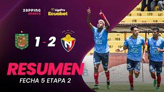 Deportivo Cuenca 1 - 2 El Nacional / Resumen Fecha 5 / 2da Etapa / LigaPro Ecuabet