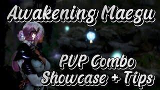 Black Desert: Awakening Maegu PVP Combo Showcase + Tips