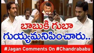 AP CM YS Jagan Fires On Chandrababu Naidu In AP Assembly Session 2019 Live | MAHAA NEWS