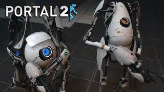 We suck at Teamwork -Portal 2 CO-OP Custom Chamber (Irrational gamers)