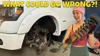 Attempting To Replace My 2014 F150's Front Struts (CAN I DO THIS?)