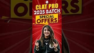 CLAT Pro 2025 Batch Special Offer