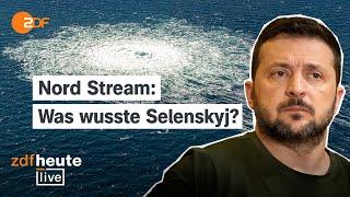 Nord Stream: Journalist über seine Recherche zur Sprengung durch die Ukraine | ZDFheute live