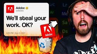 Why Millions Are Deleting Adobe | Asmongold Reacts