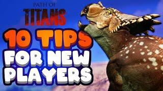 10 BEST Path of Titans Tips for New Players!