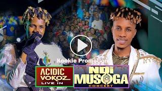 Acidic Vokoz Live in Ndi Musoga Concert 2024 at Cricket Oval Lugogo [FULL HD]