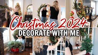 CHRISTMAS DECORATE WITH ME 2024 | WINTER CLEANING MOTIVATION | DECORATING FOR CHRISTMAS