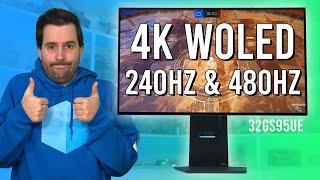 4K 240Hz WOLED Monitor with 480Hz Mode! - LG 32GS95UE Review
