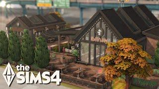 Eco Café with Community space  | The Sims 4 Businesses & Hobbies EP