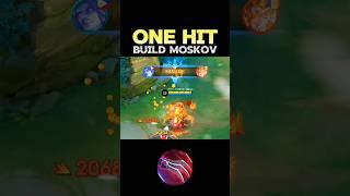  WATCH THIS - BEST BUILD MOSKOV 2024 (ONE HIT) ~ MLBB  #mobilelegends #onehitbuild #moskov #short