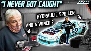 Jimmy Means NASCAR Cheating Stories: UP CLOSE Adjustable Spoiler & Illegal "Slider" Intake Manifold