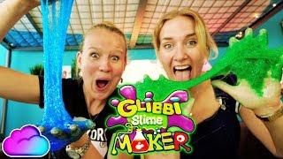 GLIBBI SLIME MAKER CHALLENGE - Nina & Kathi testen EXTREM GLIBBRIGEN SCHLEIM für die Badewanne