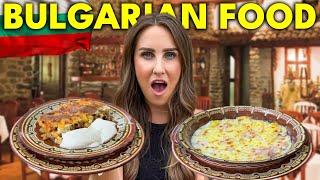 Is BULGARIAN FOOD Good? Trying the BEST Bulgarian FOOD! Veliko Tarnovo