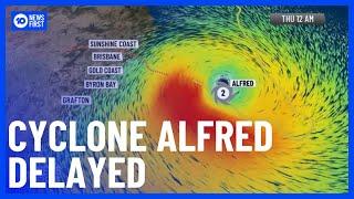 Cyclone Alfred: Eye Of The Storm Gathering Strength Despite Landfall Delay | 10 News First