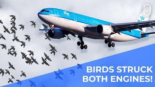 Bird Strikes In Both Engines: KLM Airbus A330-200 Diverts Back To Origin Airport