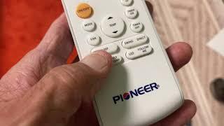 How to use a Pioneer Mini Split remote