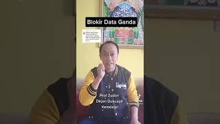 Bagaimana Memblokir Data Ganda alias NIK Ganda