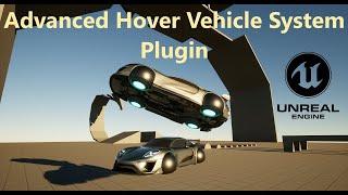 How to use Unreal Engine 5 Advanced Hover Vehicle System plugin
