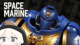 Bandai Primaris Intercessor Space Marine | Stop Motion Figure Review