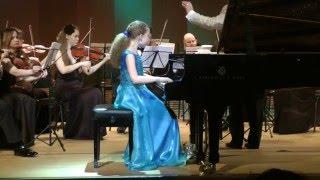 Varvara Kutuzova 12yo Mozart Concerto №9