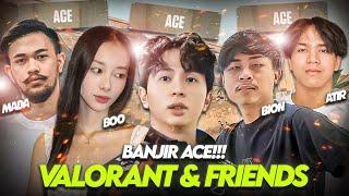 Valorant & Friends get triple ACE!!!! ft Atir, Boo, Bion, Mada | T1 Xccurate