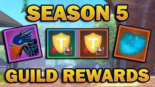 Guild Season 5 Rewards Showcase in World Zero