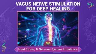 Vagus Nerve Stimulation For Deep Healing - Heal Stress, PTSD, Anxiety & Nervous System Imbalance