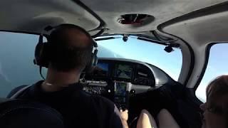 SR22 Flight to Mackinac Island KMCD