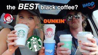 who makes the best black coffee? *taste testing*