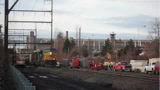 CSX Q418 at CP Nice March 2 2010