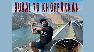 Dubai to Khor fakkan new road