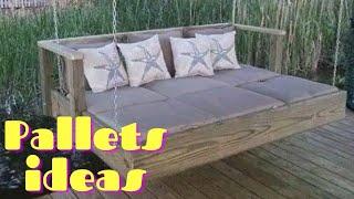 ideas with pallets to inspire you | Creative ideas with pallets | Decorative mode