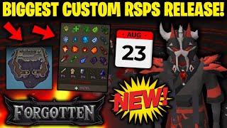 THE MOST HYPE CUSTOM RSPS RELEASE 2024! 100+ CUSTOM MAPS & & 6 FULLY CUSTOM SKILLS! - Forgotten RSPS