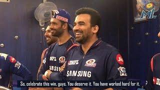 Zaheer Khan's Post-Match Speech | MI vs CSK | IPL 2019