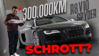 Audi R8 V10 Spyder: 300.000 km!  Schrott?? I Hamid Mossadegh