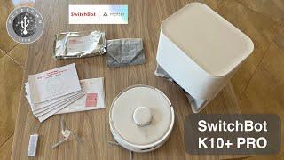 SwitchBot K10+ Pro. A tiny but PRO vacuum