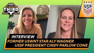 U.S. Soccer President and former USWNT star Aly Wagner discuss the women's equal pay settlement