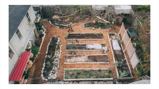 An Overview of our Backyard Urban Permaculture Gardens in Victoria, BC.